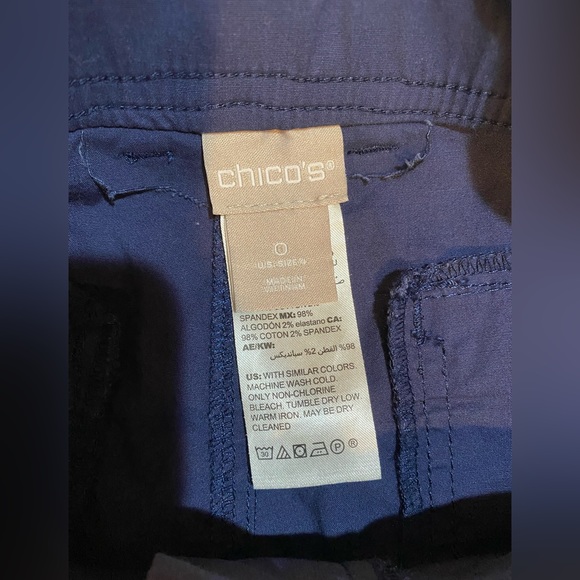 Women’s Chico shorts size 0 - Picture 4 of 6